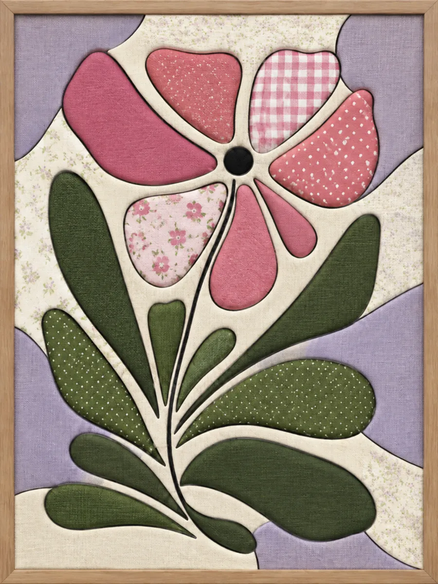 Floral Composition — Kinusaiga fabric art design preview