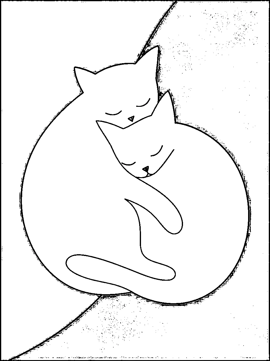 Cat Portrait — Kinusaiga fabric art design preview