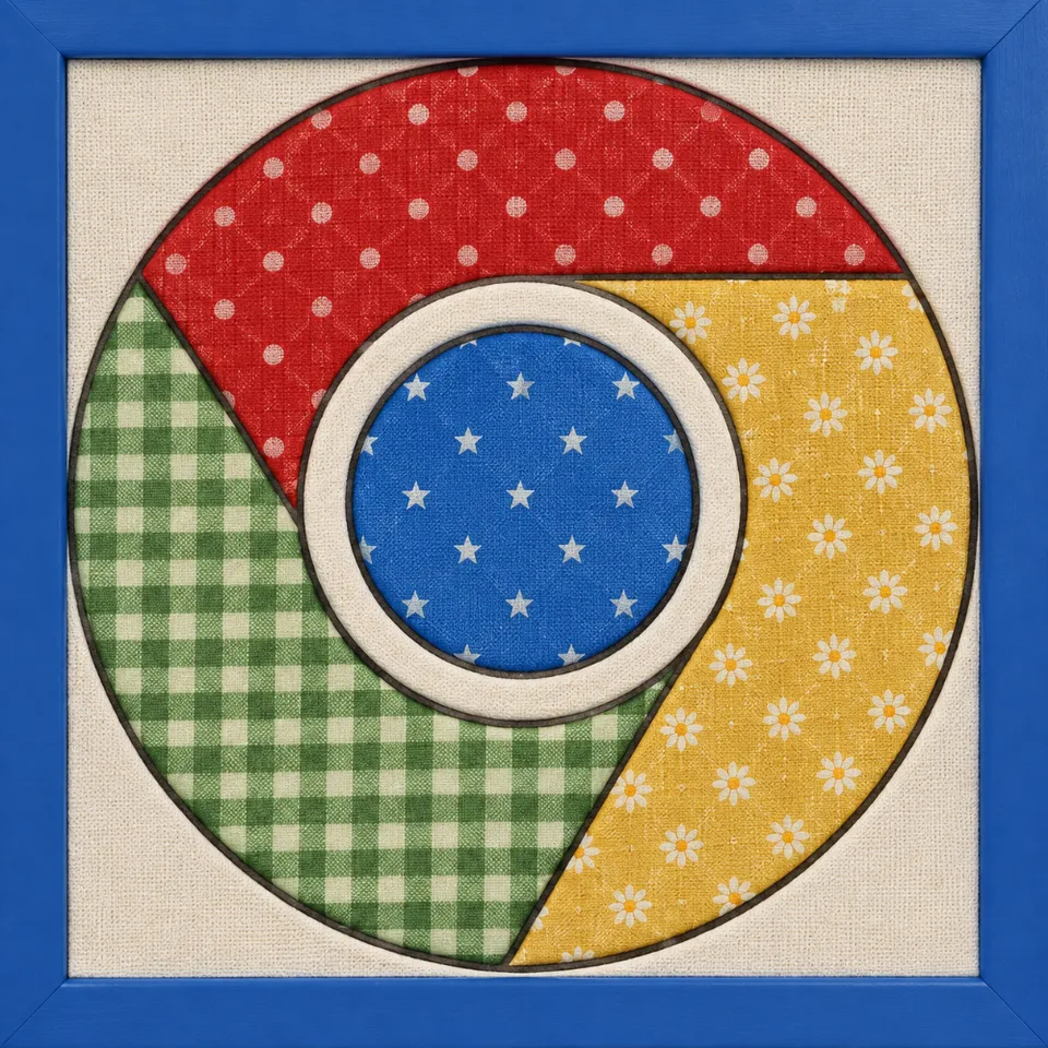 Patterned Circle with Segments — Kinusaiga fabric art design preview